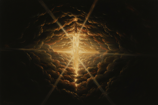 Archangel Michael — Rembrandt Style art print