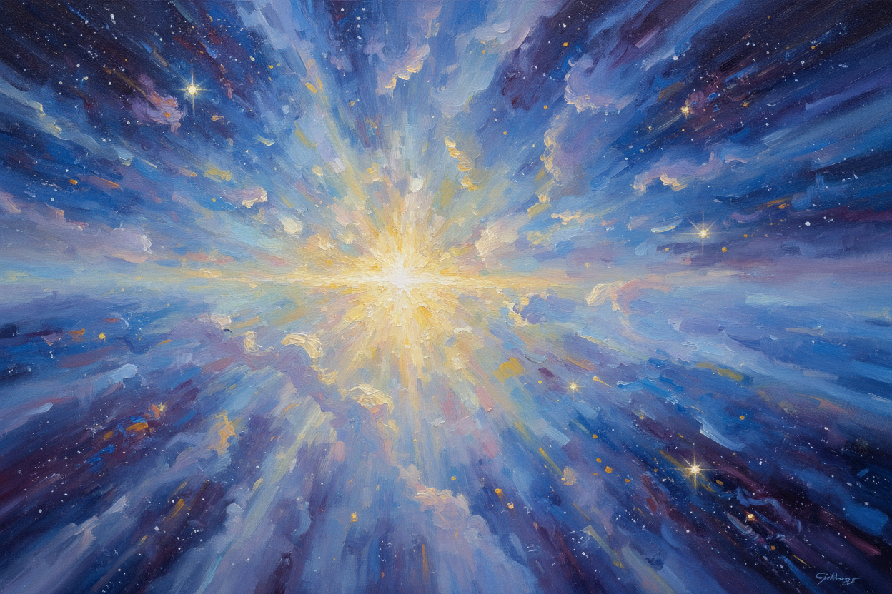 In the Beginning — American Impressionist art print
