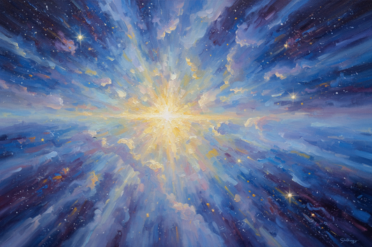 In the Beginning — American Impressionist art print